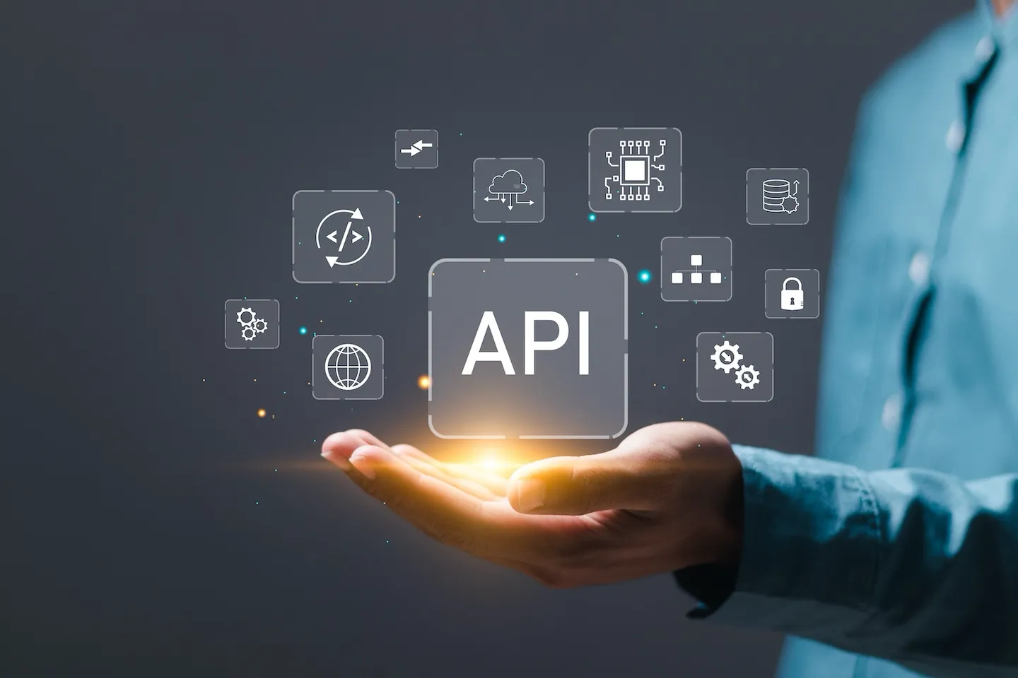 Application programming interface illustration.